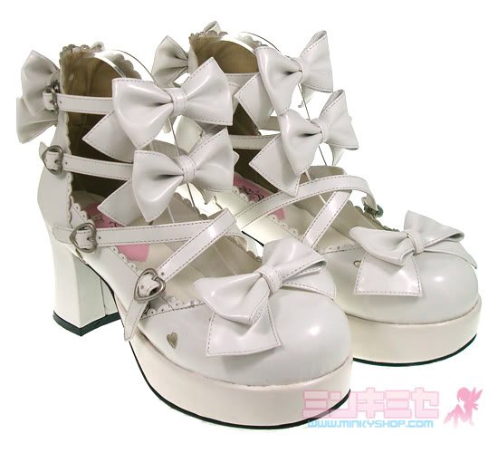 Classic Ribbon Lolita Shoes